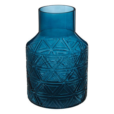 Blue Glass Vase | Dakota