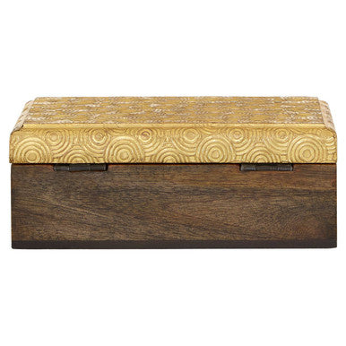 Gold Disc Design Small Trinket Box | Bowerbird