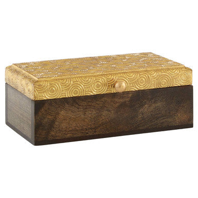 Gold Disc Design Small Trinket Box | Bowerbird
