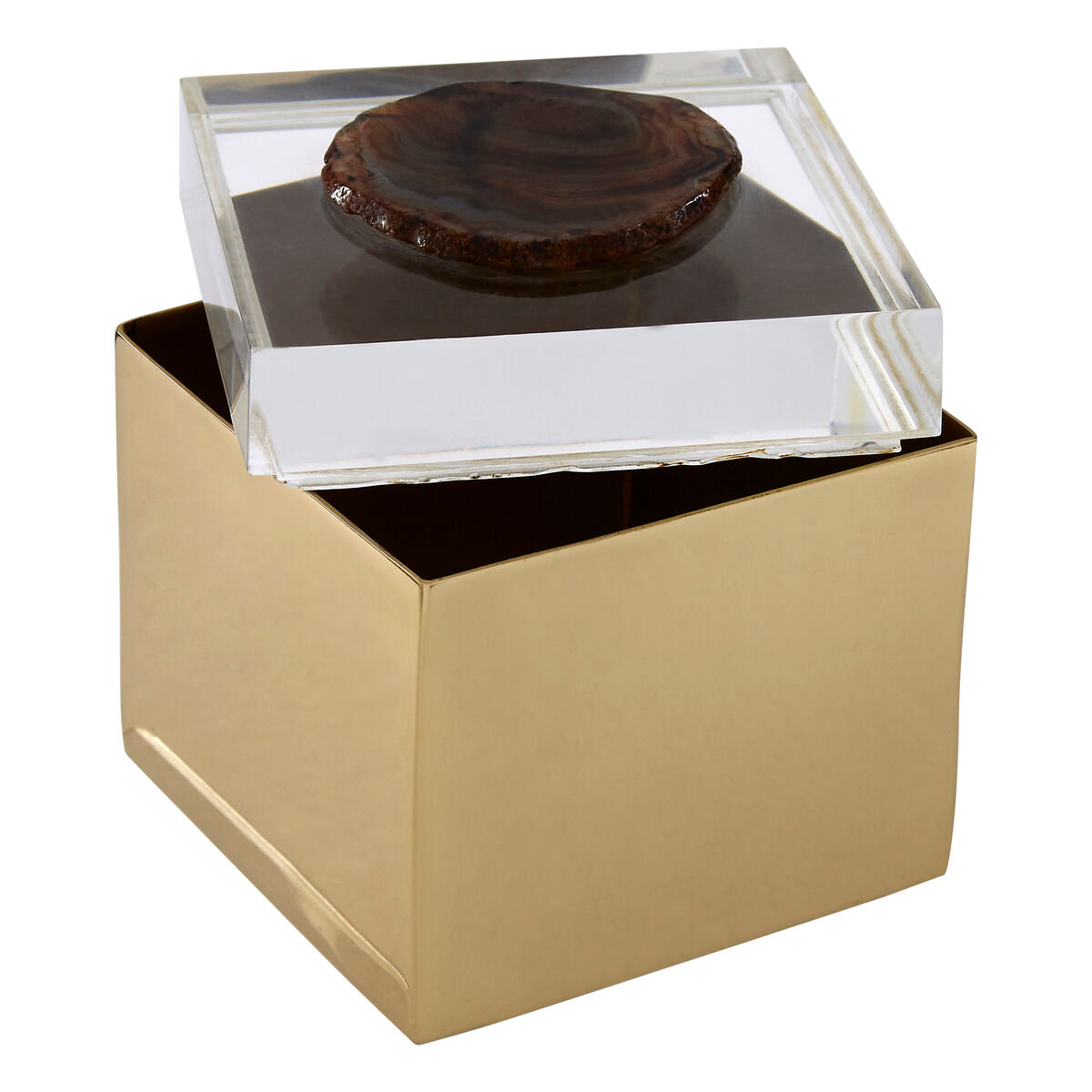 Black Agate Small Trinket Box | Bowerbird