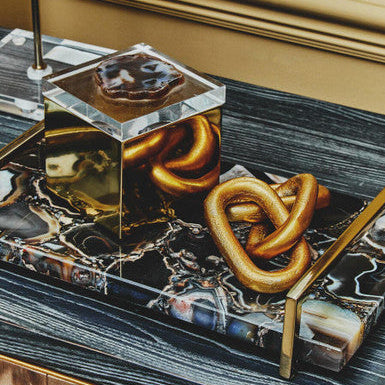 Black Agate Small Tray | Bowerbird