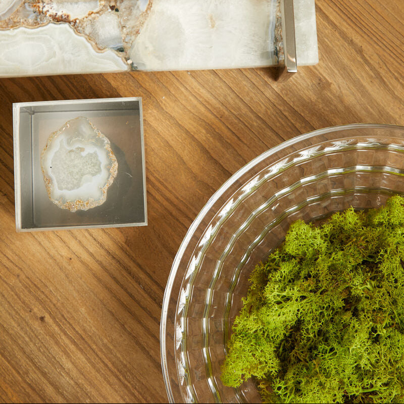 White Agate Small Trinket Box | Bowerbird