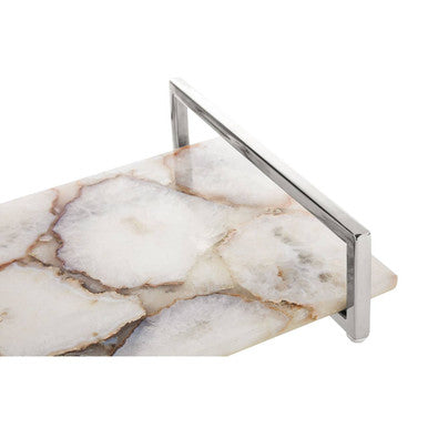 White Agate Large Tray | Bowerbird