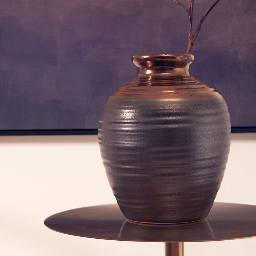 Large Barrel Vase | Zamak