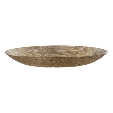 Nickel Twisted Wire Decorative Plate | Hege