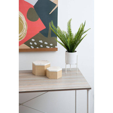 Large Terrazzo Lid Trinket Box | Mimo