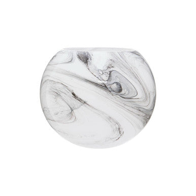 Marble Design Glass Vase | Cabell