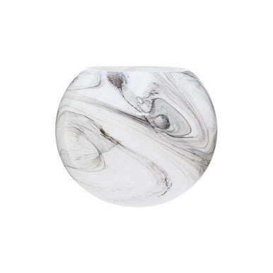 Marble Design Glass Vase | Cabell