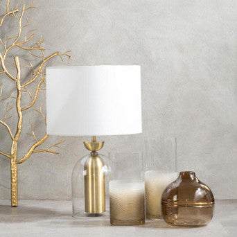 Small Textured Ombre Glass Vase | Caila