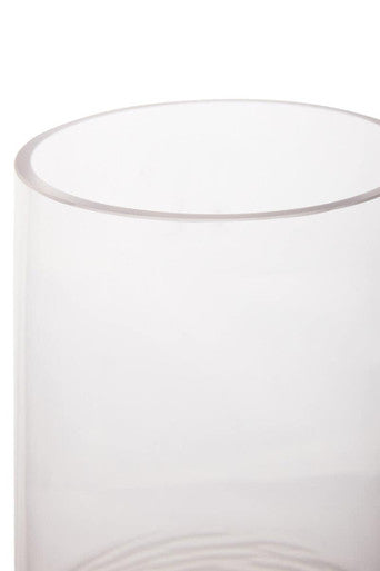 Small Textured Ombre Glass Vase | Caila
