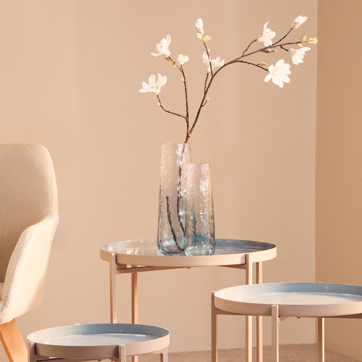 Small Blue Ombre Glass Vase | Brock