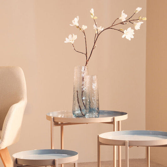 Small Blue Ombre Glass Vase | Brock