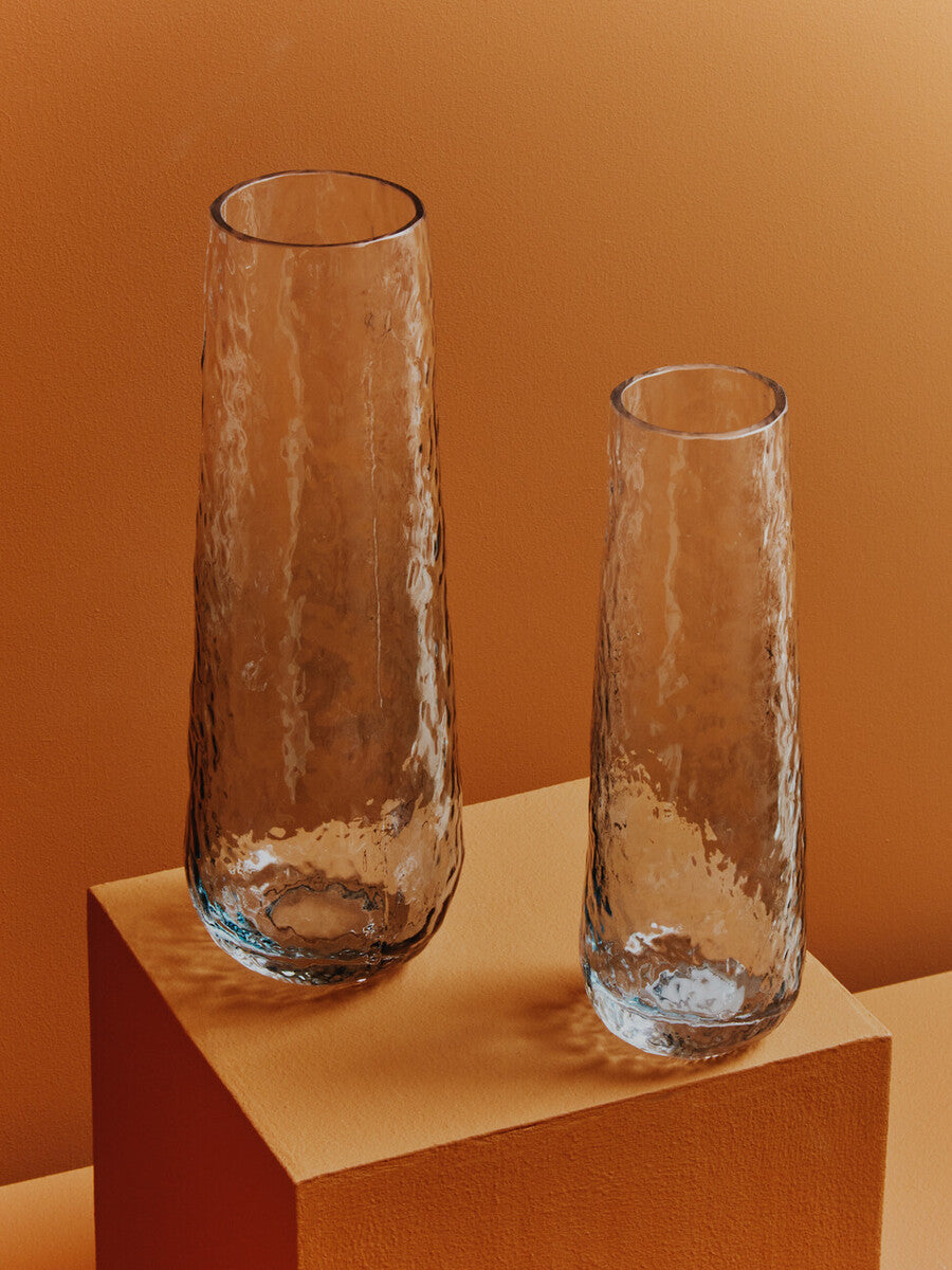 Large Blue Ombre Glass Vase | Brock