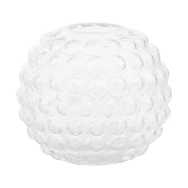 Small Round Clear Glass Vase | Bolla