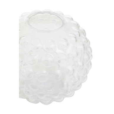 Small Round Clear Glass Vase | Bolla