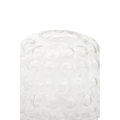 Small Round Clear Glass Vase | Bolla