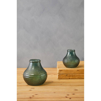 Large Green Glass Vase | Bolla