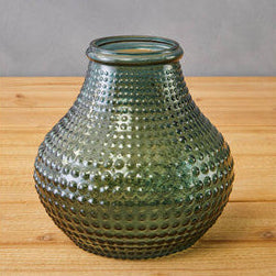 Large Green Glass Vase | Bolla