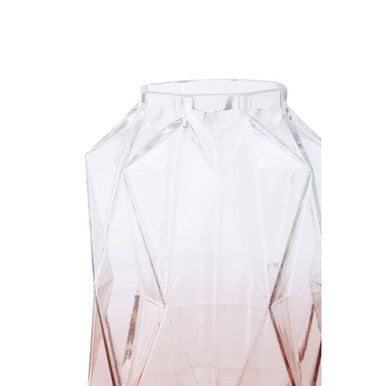 Large Pink Glass Vase | Brice