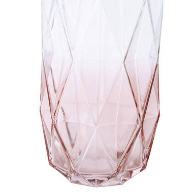 Large Pink Glass Vase | Brice
