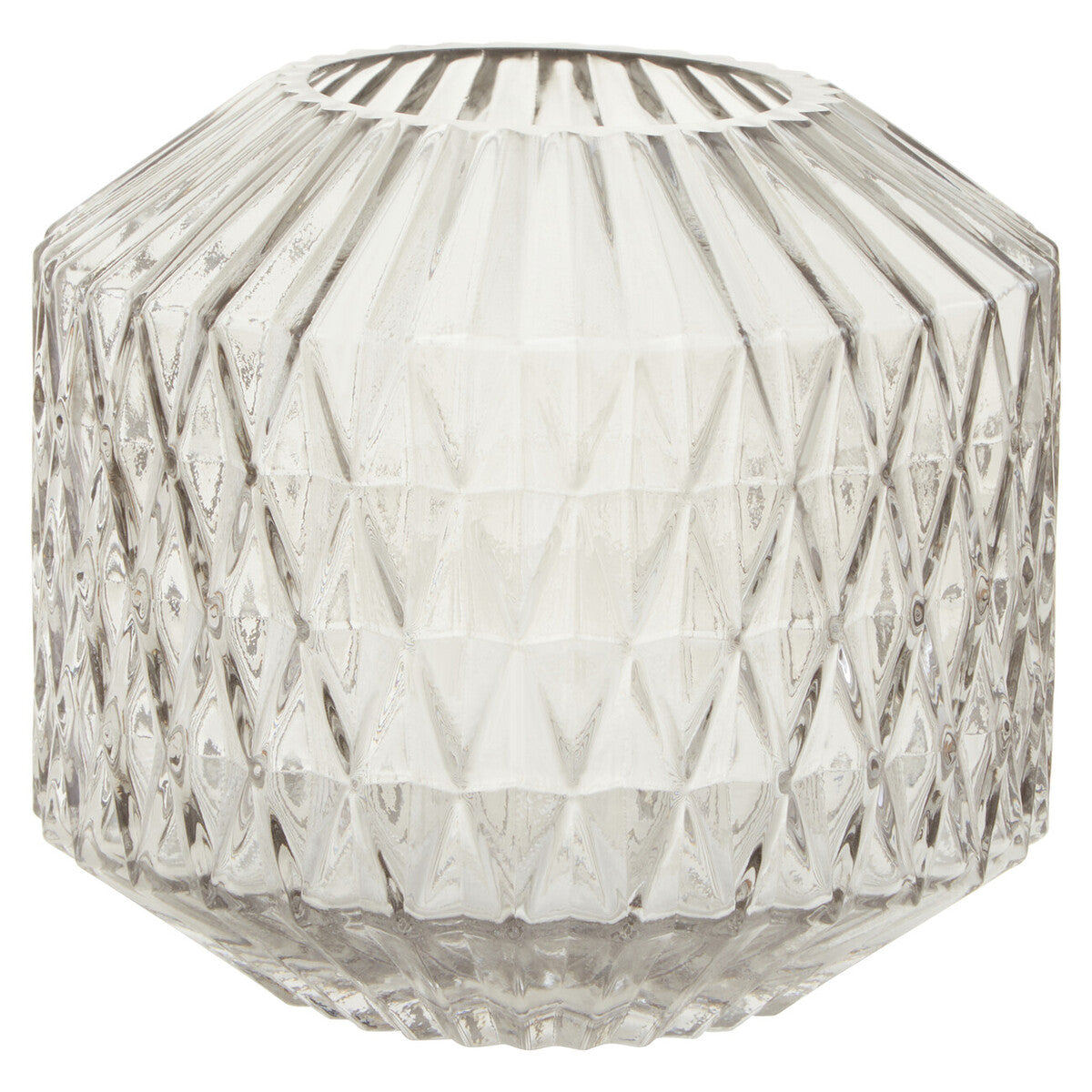 Small Grey Glass Vase | Brice