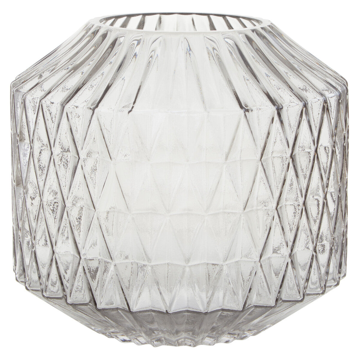 Large Grey Glass Vase | Brice