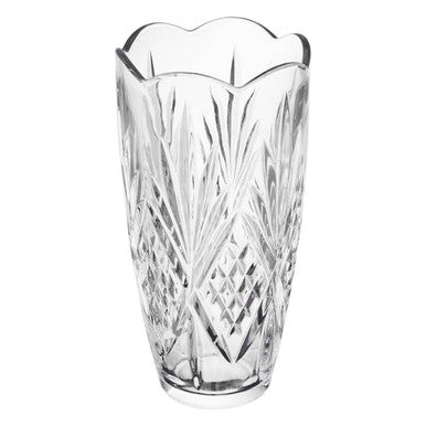 Crystal Scalloped Vase | Beaufort