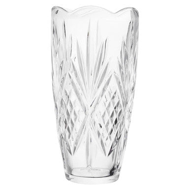 Crystal Scalloped Vase | Beaufort