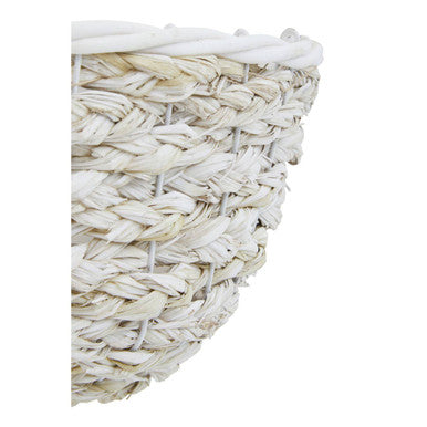 Set of Two White Planters | Lentigo