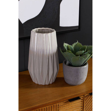 Small Ombre Vase in Grey | Azul