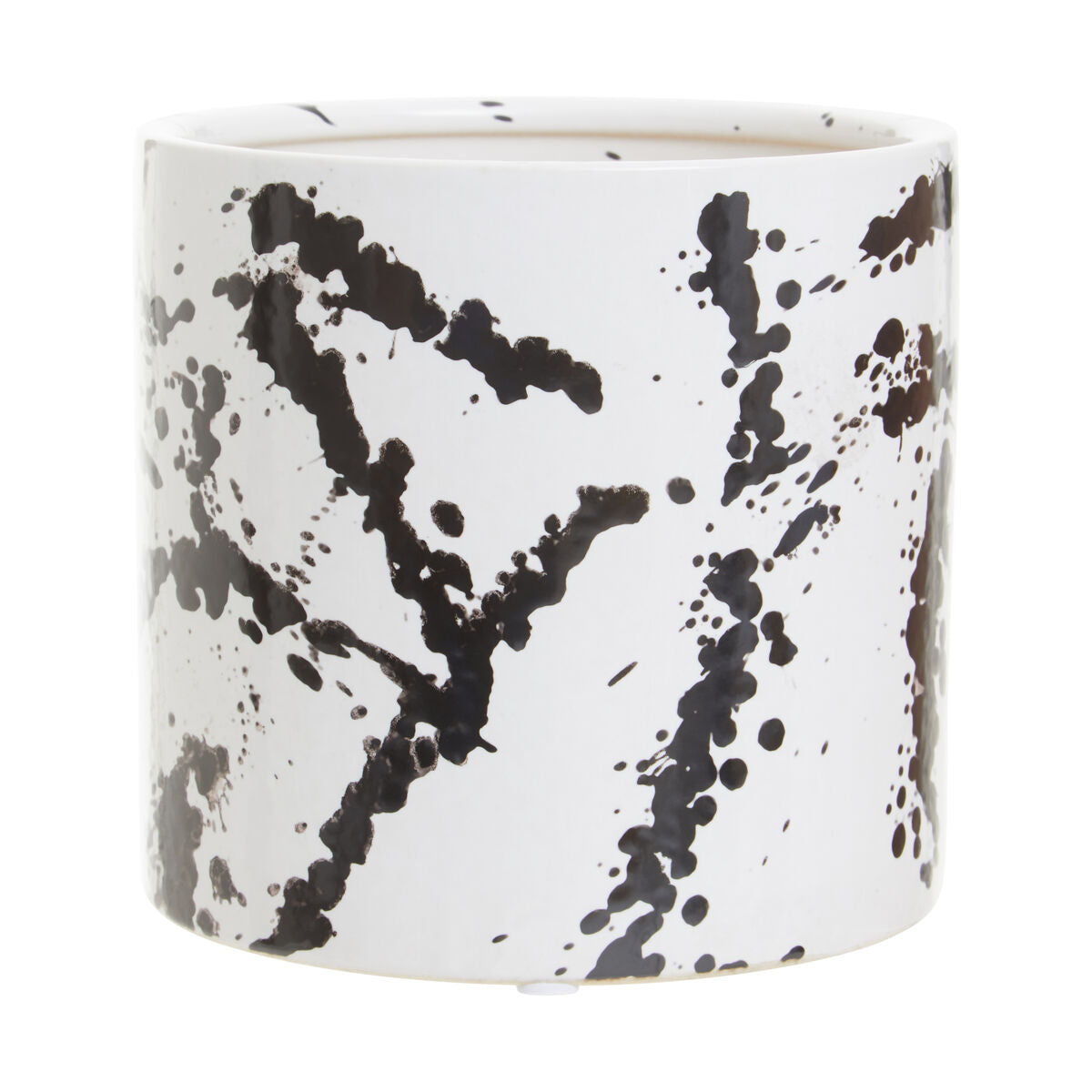 Black and White Small Planter | Sorrell
