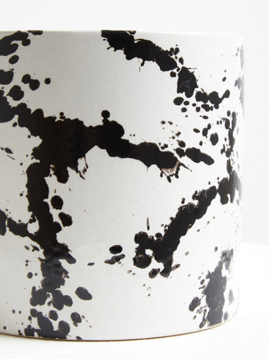Black and White Small Planter | Sorrell