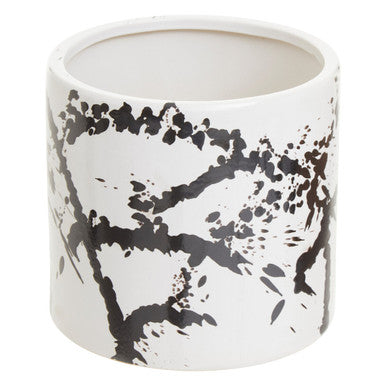 Black and White Large Planter | Sorrell