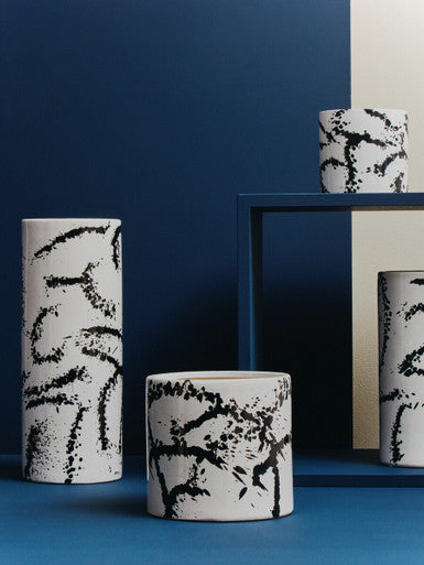 Black and White Large Planter | Sorrell