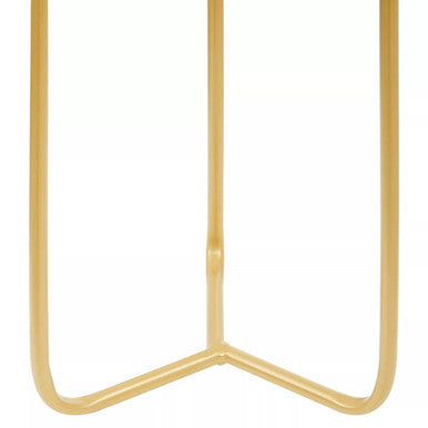 Large Gold Finish Floor Planter | Avento