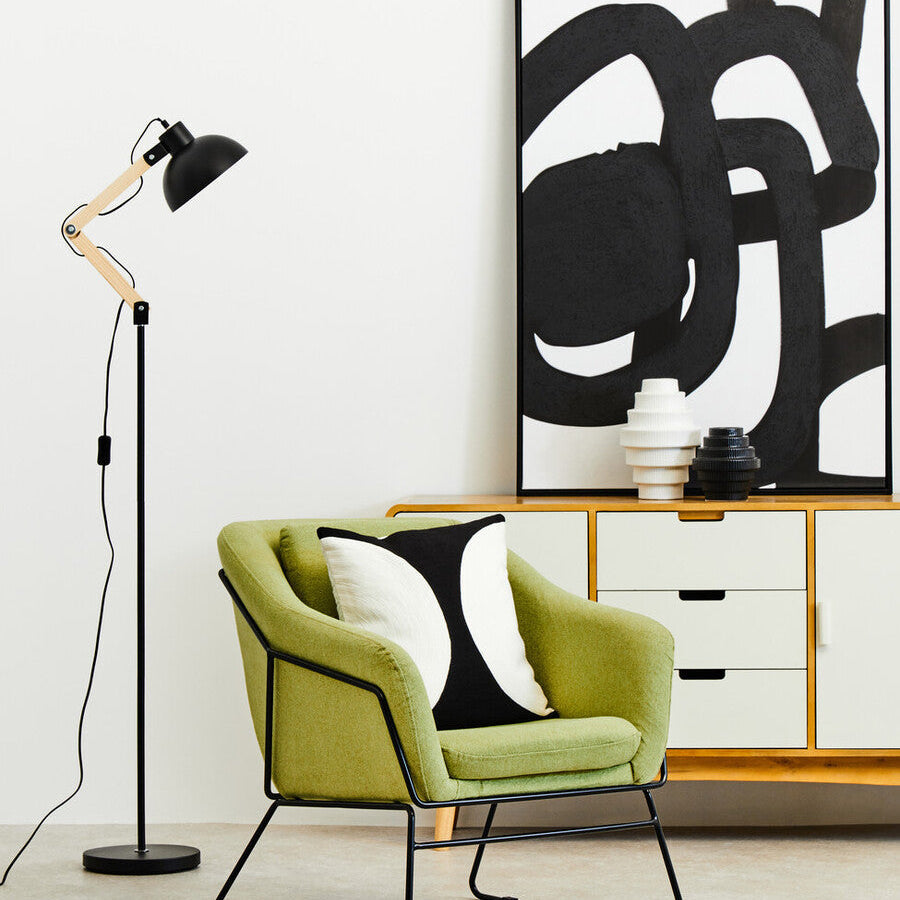 White Large Step Design Vase | Fabia