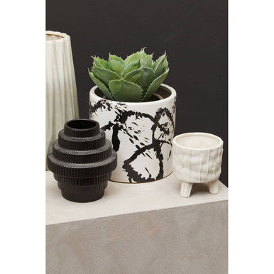 White Small Planter | Fara