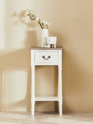 White Small Planter | Fara