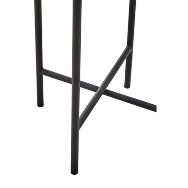 Large White and Black Floor Standing Planter | Trosa