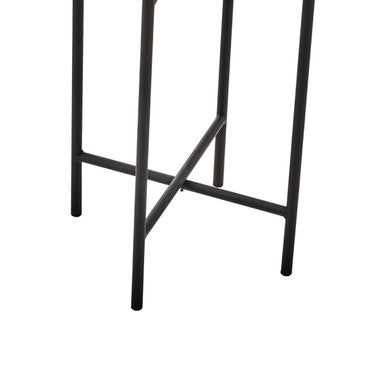 Large Grey and Black Floor Standing Planter | Trosa