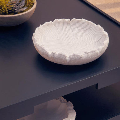 White Textured Bowl | Broc