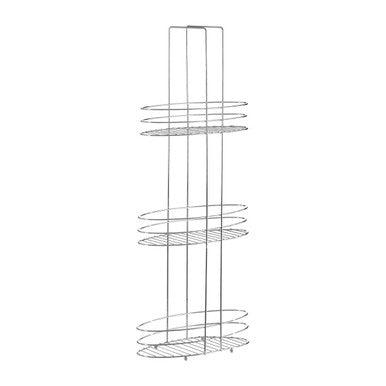 3 Tier Chrome Bathroom Organiser | Dara