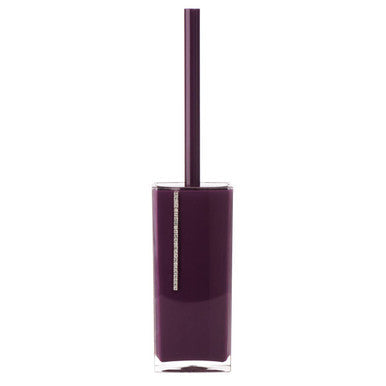 Ando Purple Acrylic Toilet Brush with Crystal Detail