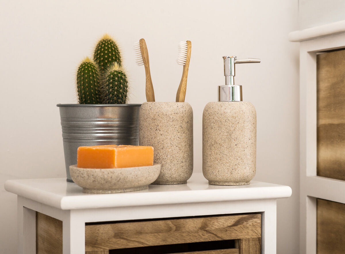 Natural Stone Effect Lotion Dispenser | Canyon