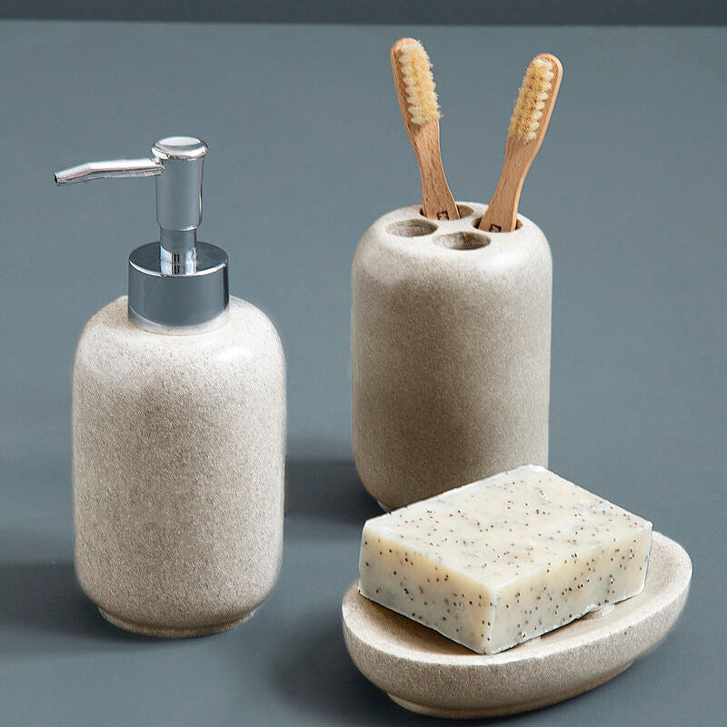 Natural Stone Effect Lotion Dispenser | Canyon