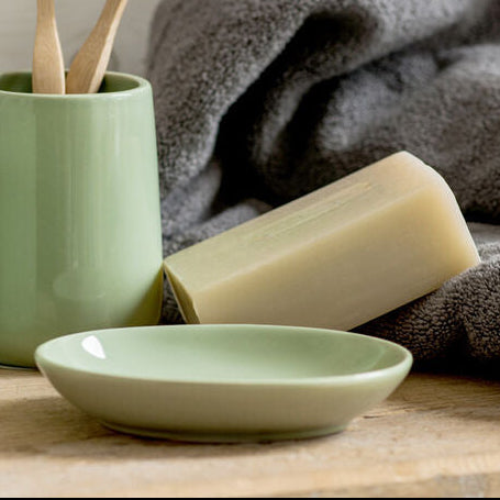 Pale Green Soap Dish | Moon