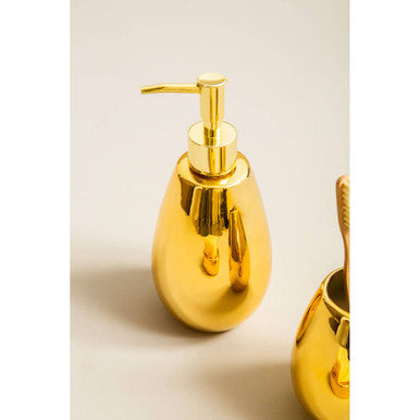 Dolomite Gold 3 Piece Bathroom Set | Magpie