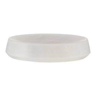 Abaska Off White Marble Bathroom Soap Dish