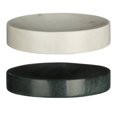 Abaska Off White Marble Bathroom Soap Dish
