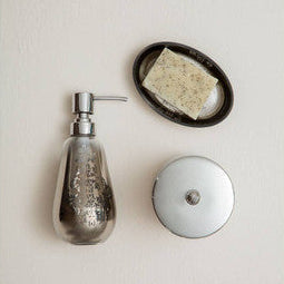 Silver Ombre Soap Dispenser | Elissa